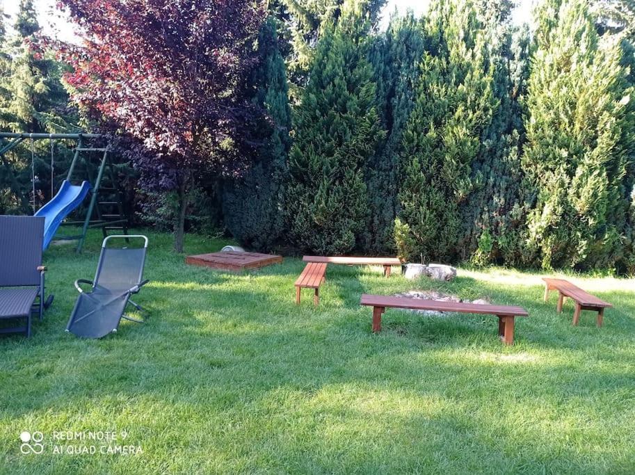 Basiowka Nad Jeziorem Boszkowo Bagian luar foto